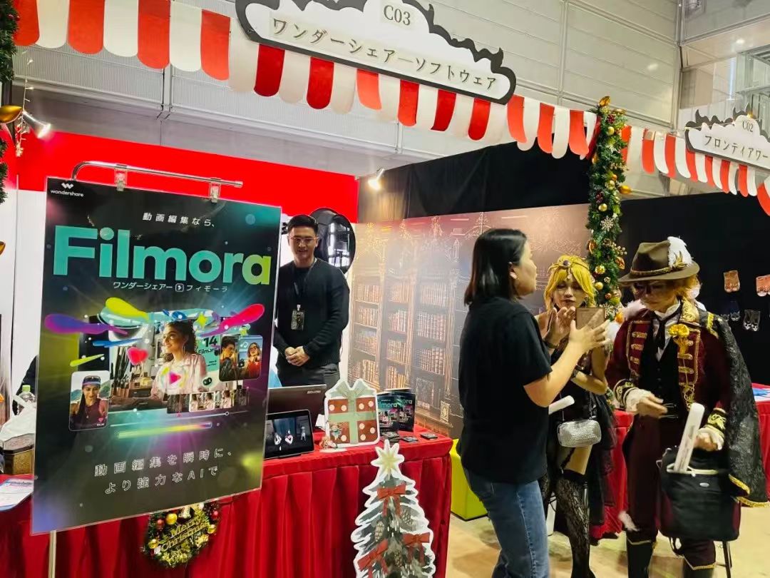 （万兴科技旗下Wondershare Filmora（万兴喵影）亮相《第五人格》IJL东京总决赛）